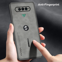 Luksusowe skórzane etui do Xiaomi Black Shark 5 3 4 Pro tylna pokrywa silikonowa pełna ochrona etui na telefon do BlackShark 3 4 Pro Coque 5